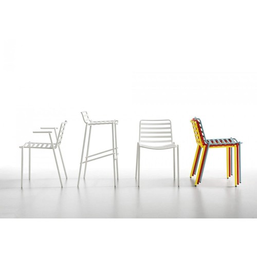 Trampoliere Midj Taburete OUT H65-H75