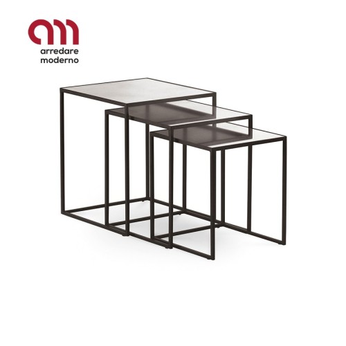 Narciso Cantori Set Mesitas cuadradas