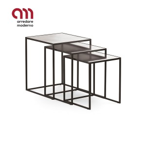 Narciso Cantori Set Mesitas cuadradas