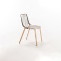 Mini Wood Casprini Silla con patas de madera