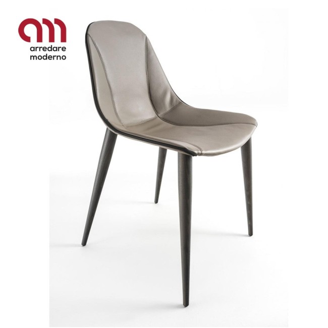 Couture Enrico Pellizzoni Silla patas de madera