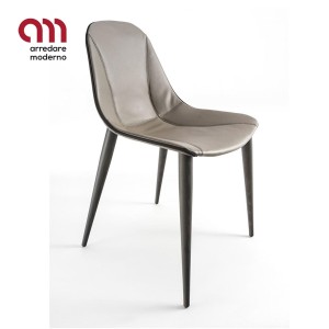 Couture Enrico Pellizzoni Silla patas de madera