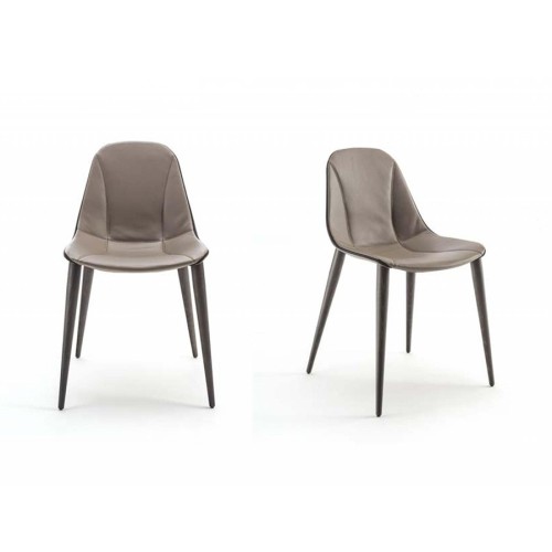 Couture Enrico Pellizzoni Silla patas de madera