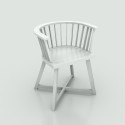 Gray 24 Gervasoni Sillón de madera