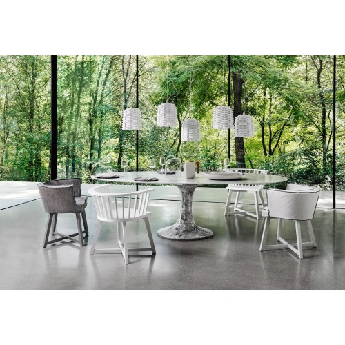 Gray 26 Gervasoni Sillón tapizado