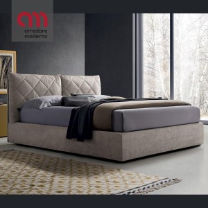 Cama Felis Allen, contenedor cuadrado una plaza y media