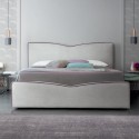 Cama una plaza y media con Almacenamiento Megan Felis Práctica y Cómoda