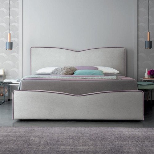 Cama una plaza y media con Almacenamiento Megan Felis Práctica y Cómoda