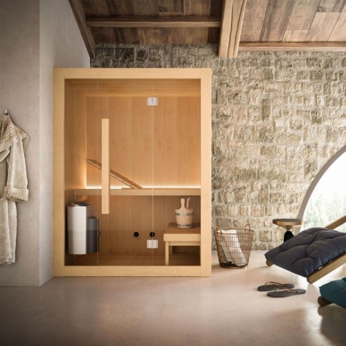 Hoshi Glass 1989 Sauna finlandesa