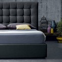 Cama doble Karl Felis rembourré - Arredare Moderno