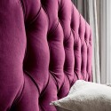 Cama doble Hamilton Felis rembourré - Arredare Moderno