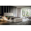Cama Adrian de Felis: Moderna, Tapizada, Cabecero Personalizable