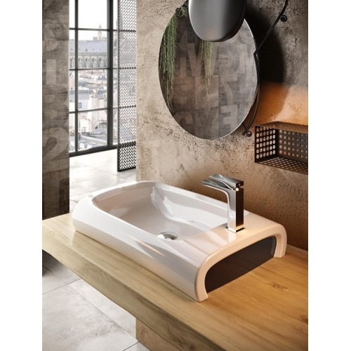 Hi-Line Hidra Ceramica Lavabo de baño refinado