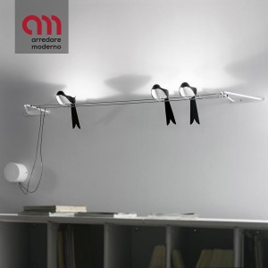 Le Rondini Martinelli Luce Lámpara de pared