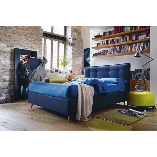 Cama Noctis Bob Capitonnè de una plaza y media