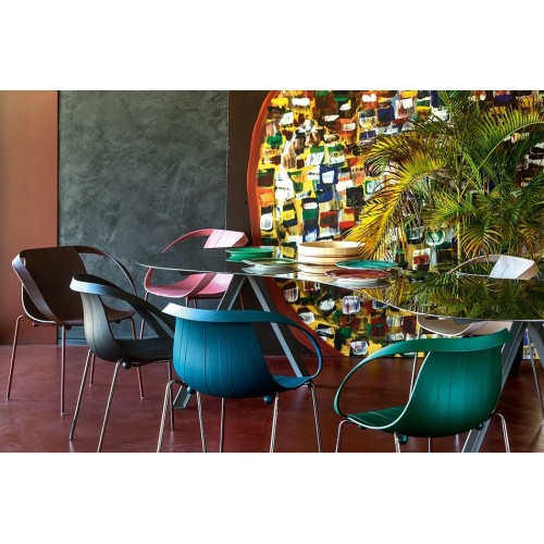 Impossible Wood Moroso silla con reposabrazos