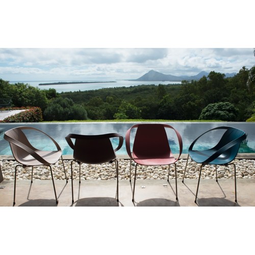 Impossible Wood Moroso silla con reposabrazos