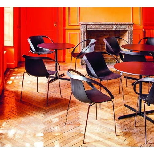 Impossible Wood Moroso silla con reposabrazos