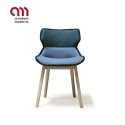 Silla Clarissa Moroso en cuero