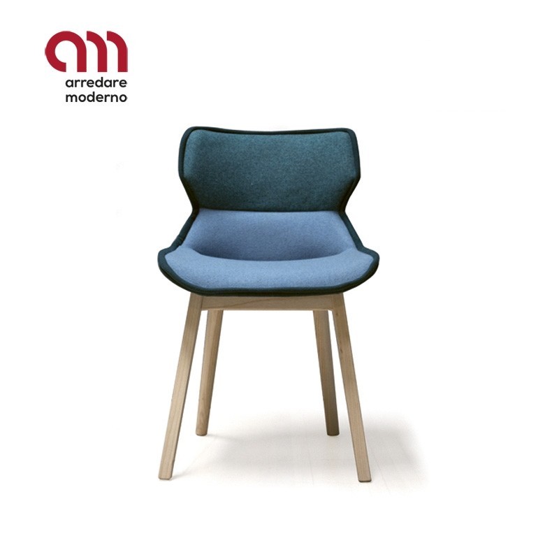 Silla Clarissa Moroso en cuero