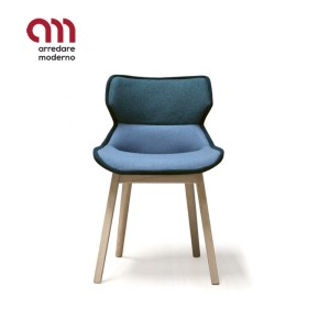Silla Clarissa Moroso en cuero