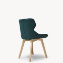 Silla Clarissa Moroso en cuero
