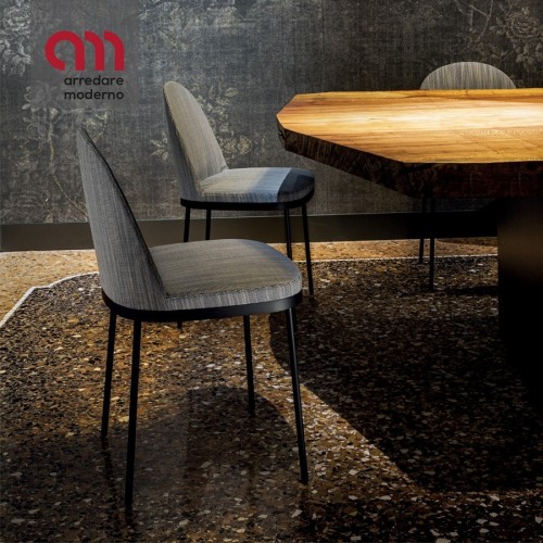 Preciosa Silla Moroso en acero