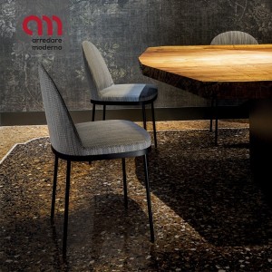 Preciosa Silla Moroso en acero