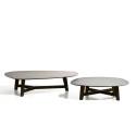 Phoenix Moroso Mesa de centro base de madera