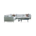 Gentry Moroso Sofá de esquina con chaise longue