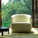 Redondo Moroso Sillón de tela