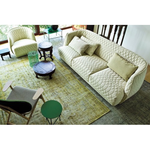 Redondo Moroso Sillón de tela