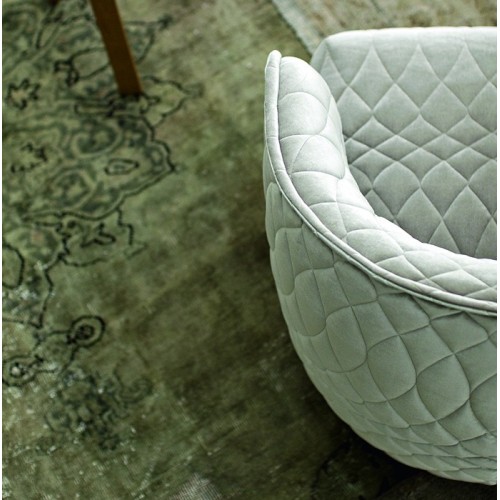 Redondo Moroso Sillón de tela