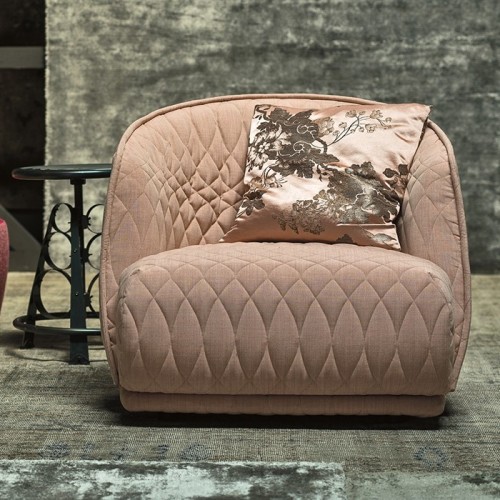 Redondo Moroso Sillón de tela