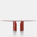 Mesa MDF Italia NVL Table lacado y de marmol