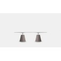 Mesa Oval MDF Italia Rock