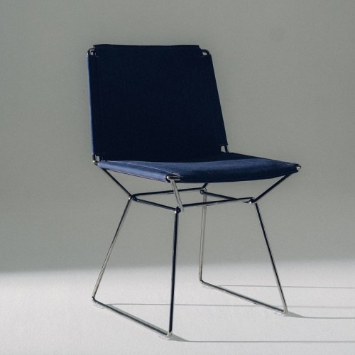 Neil Denim MDF Italia Silla