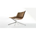 Neil MDF Italia Silla Lounge Sin Reposabrazos
