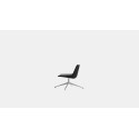 Neil MDF Italia Silla Lounge Sin Reposabrazos