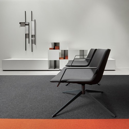 Neil MDF Italia Sillón Lounge Con Reposabrazos