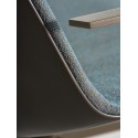 Neil MDF Italia Sillón Lounge Con Reposabrazos