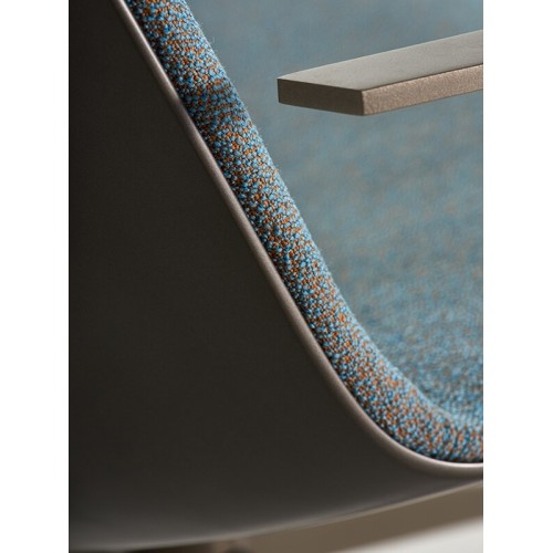 Neil MDF Italia Sillón Lounge Con Reposabrazos
