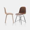 Press MDF Italia Silla con base mariposa