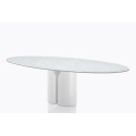 Mesa MDF Italia NVL Table lacado y de marmol