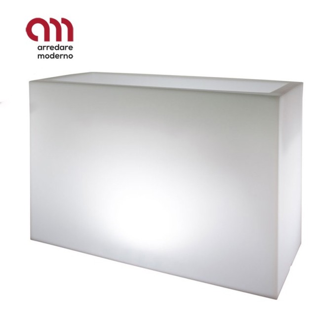 Jarrón Kube High luminoso Khilia