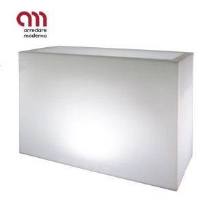 Jarrón Kube High luminoso Khilia