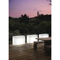 Jarrón Kube High luminoso Khilia