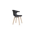 Loop Mono Wooden Legs Infiniti Design Silla