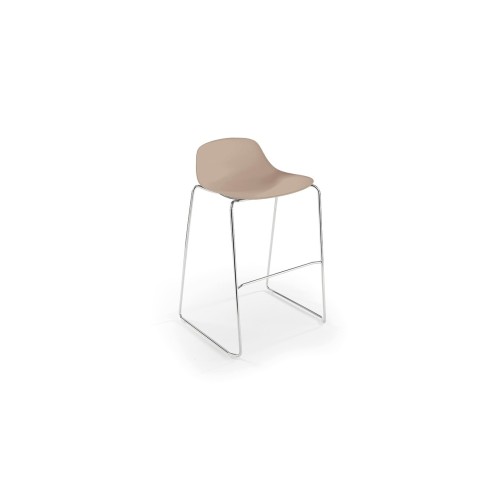 Pure Loop Mini Infiniti Design Taburete en acero