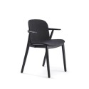 Relief wooden legs with arms Infiniti Design Silla